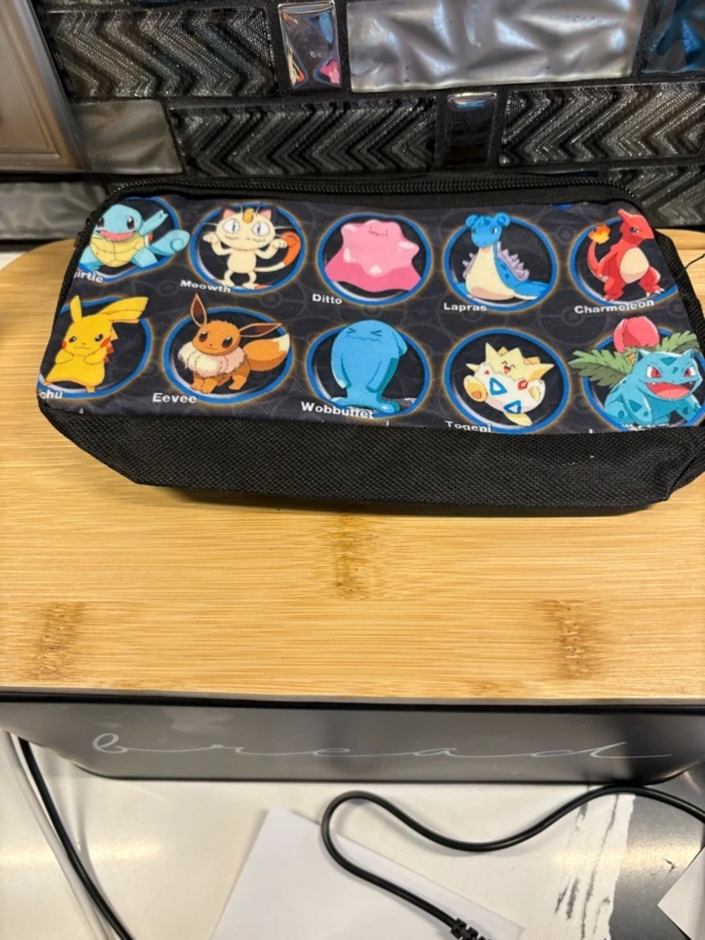 Pokémon Kids Backpack with Character Print